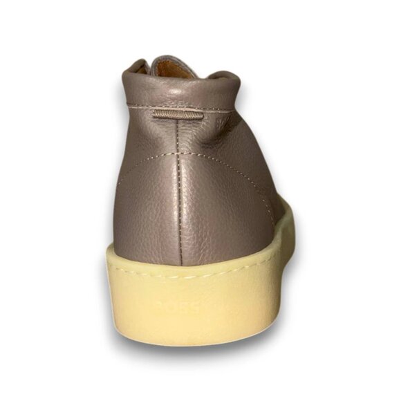 BOSS Clay Desert Boots Men\'s Beige Leather Chukka US 9 (UK 8 EU 42) MSRP $230 main image 4